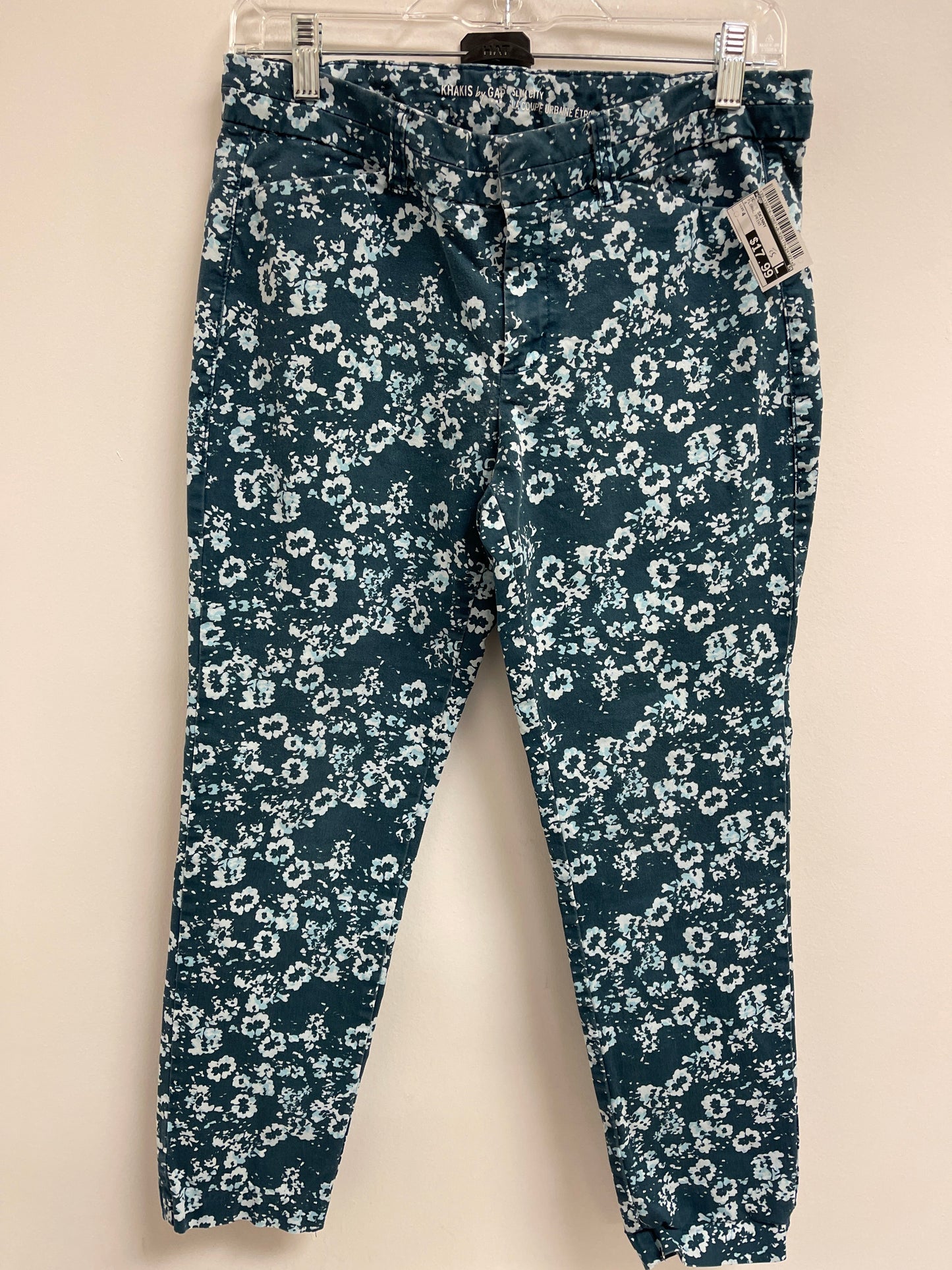 Jeans Skinny By Gap In Floral Print, Size: 4