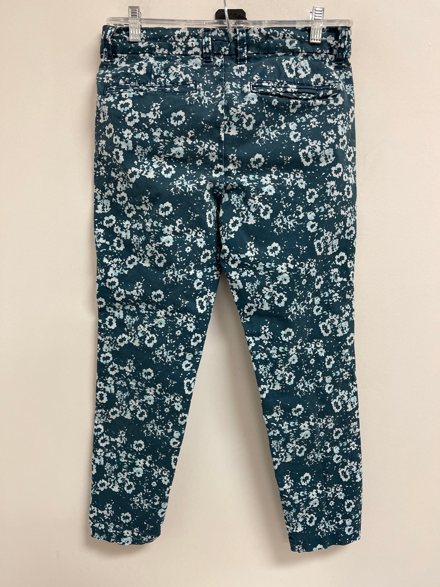 Jeans Skinny By Gap In Floral Print, Size: 4