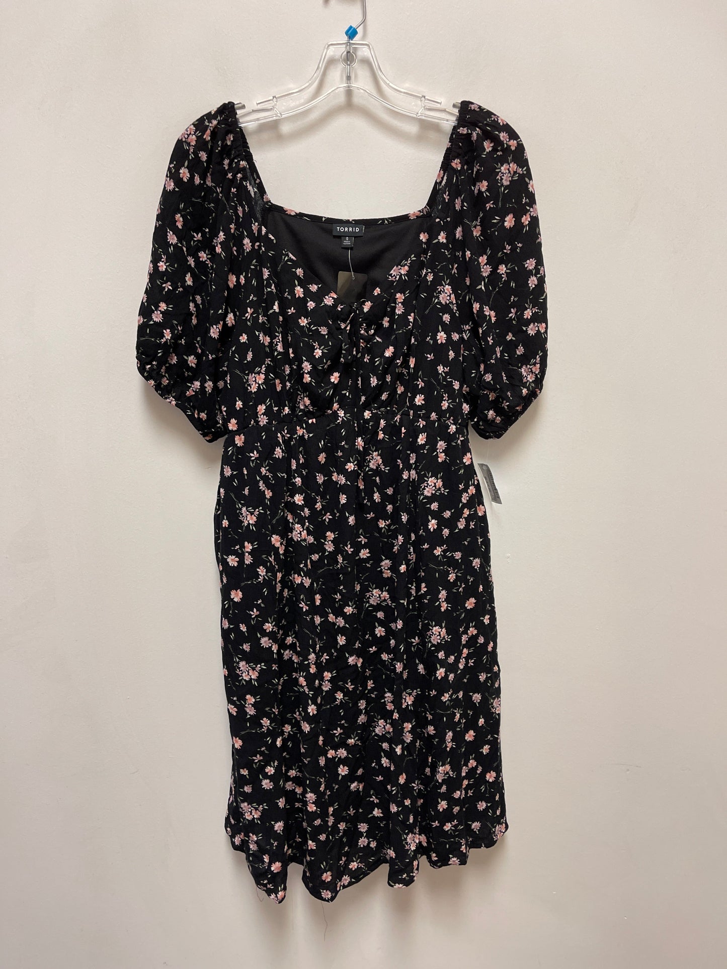 Dress Casual Midi By Torrid In Floral Print, Size: Xl