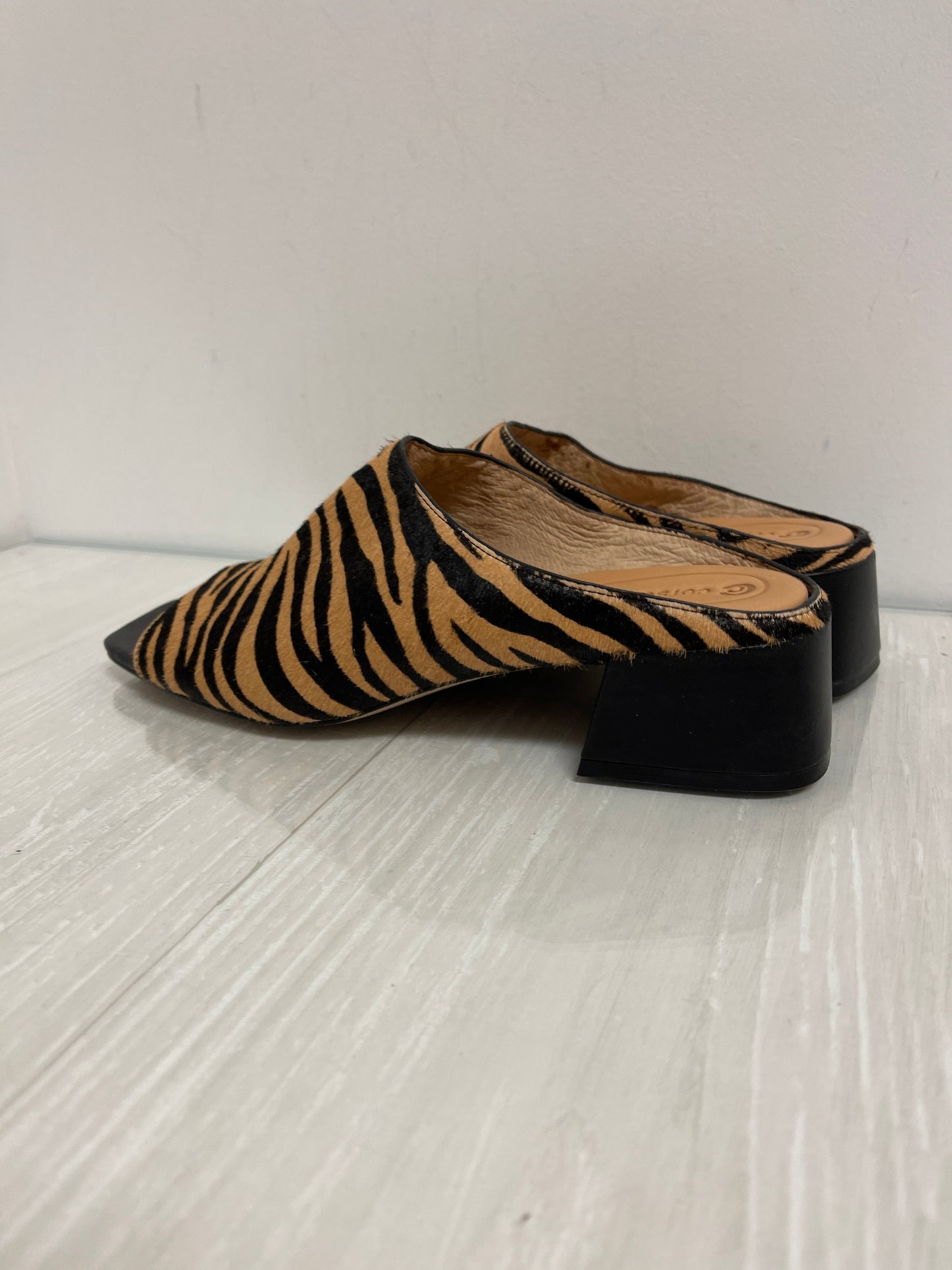 Sandals Heels Block By Corso Como In Animal Print, Size: 9