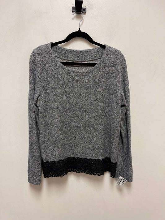 Sweater By Chicos In Grey, Size: M