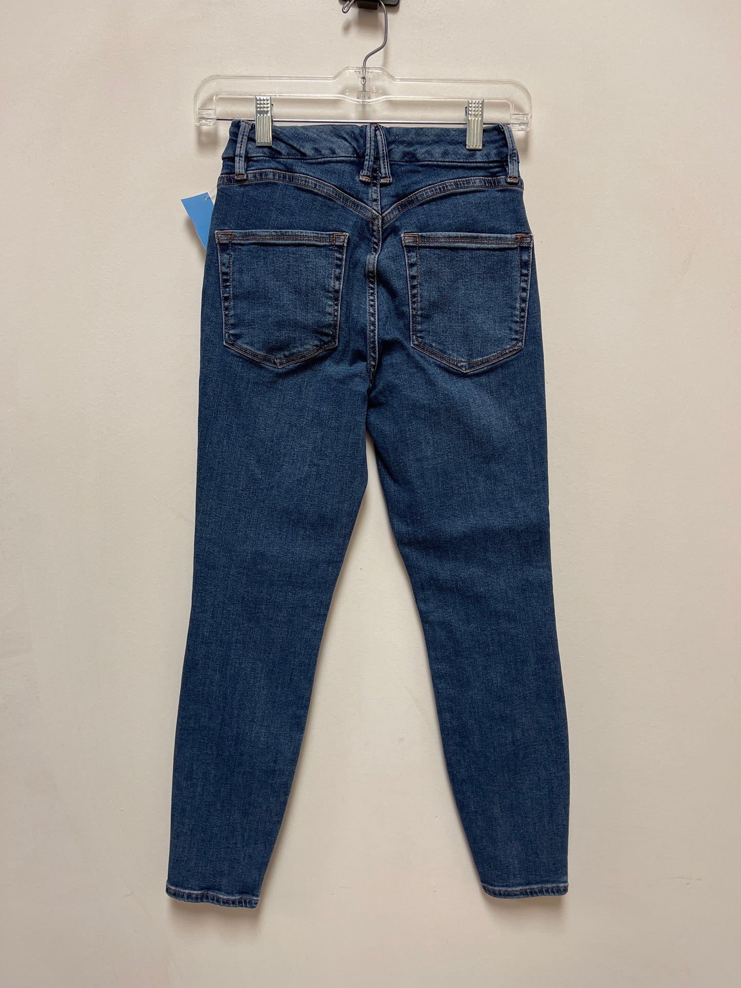 Jeans Designer By Good American In Blue Denim, Size: 2