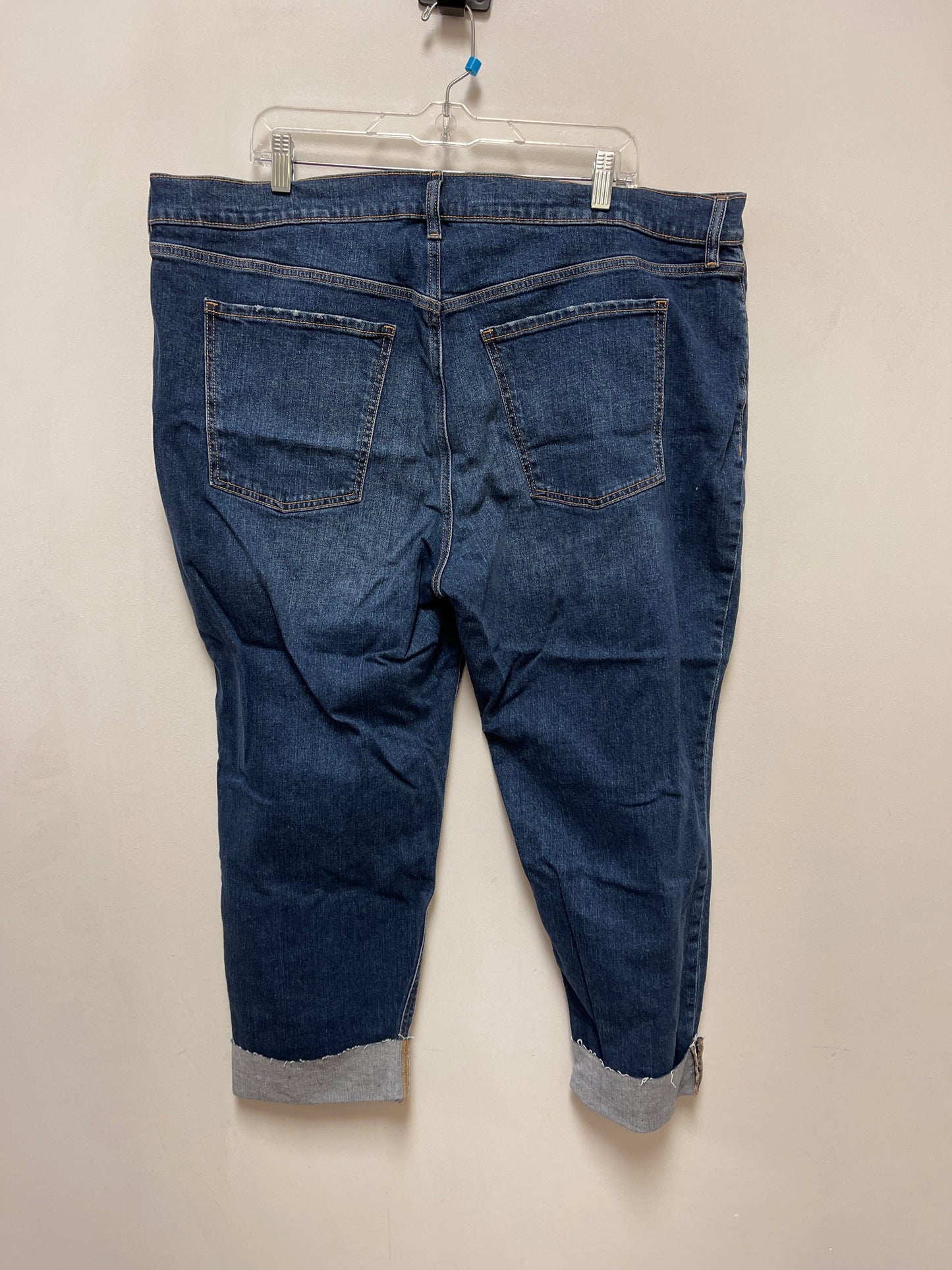 Jeans Boyfriend By Old Navy In Blue Denim, Size: 20