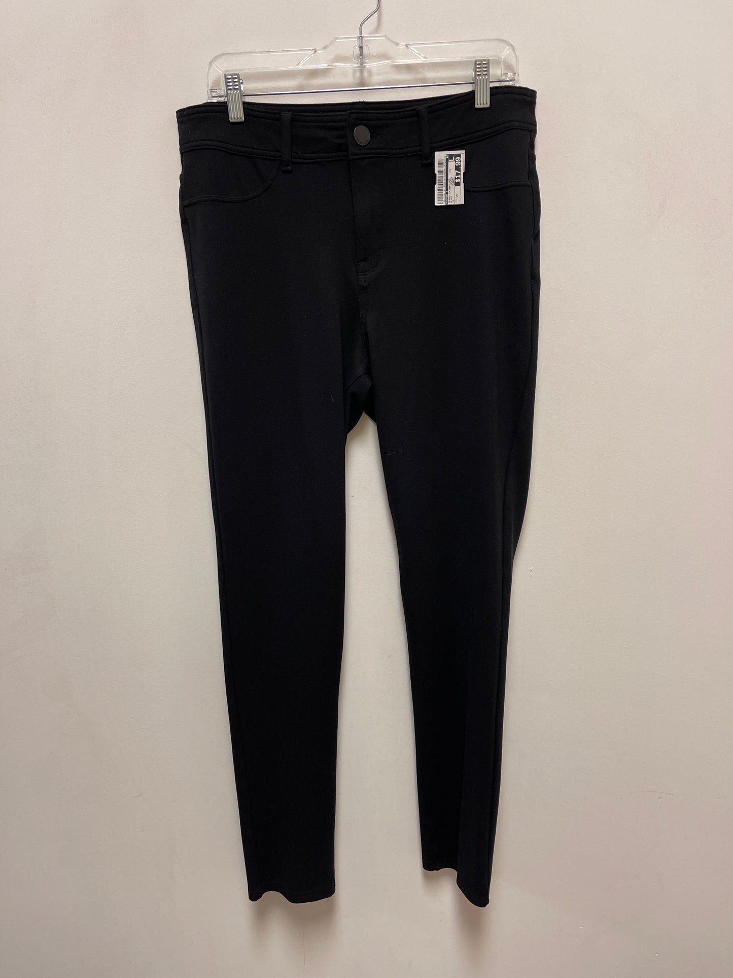 Jeans Skinny By Seven 7 In Black, Size: 14