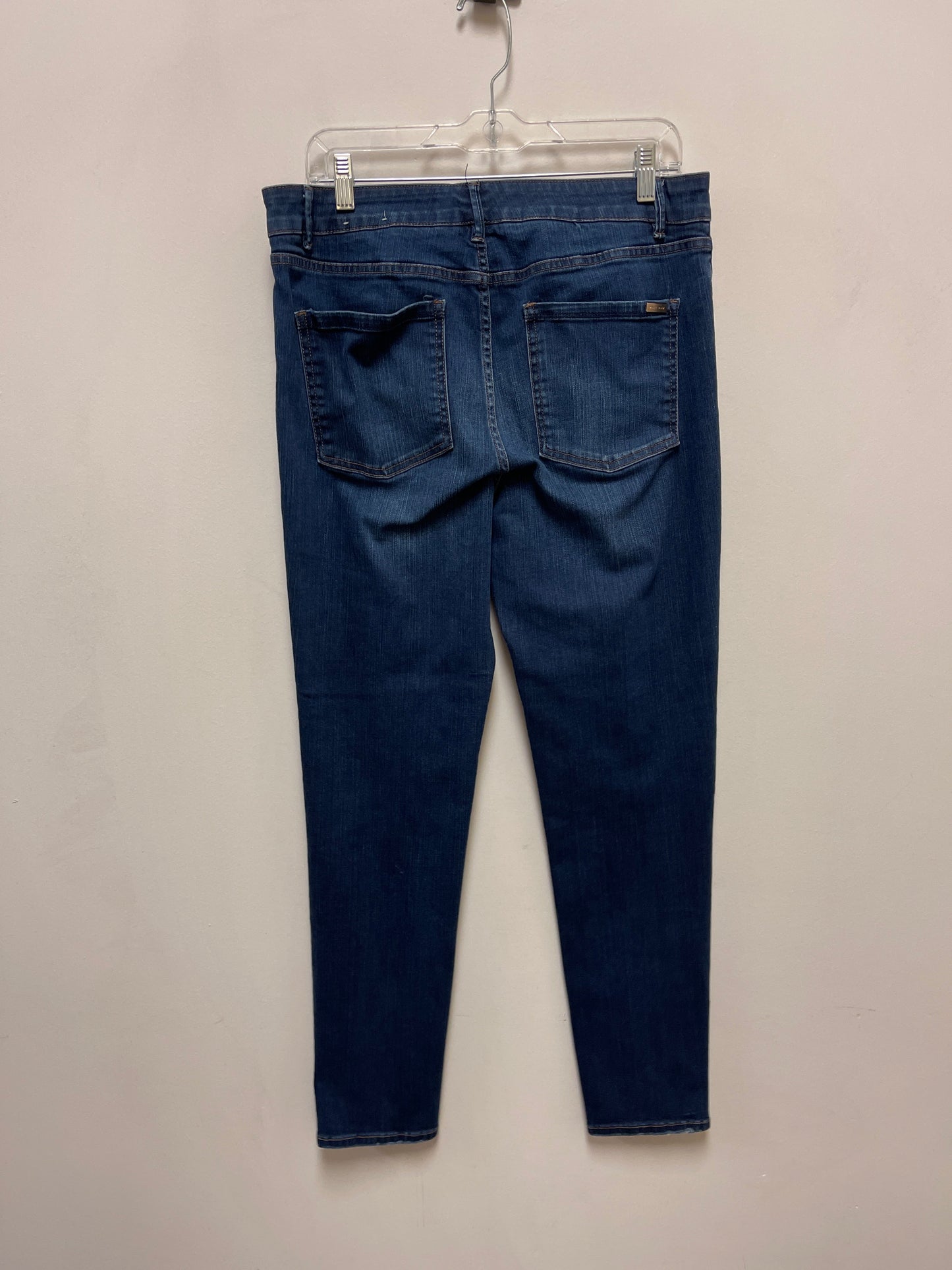 Jeans Skinny By White House Black Market In Blue Denim, Size: 12