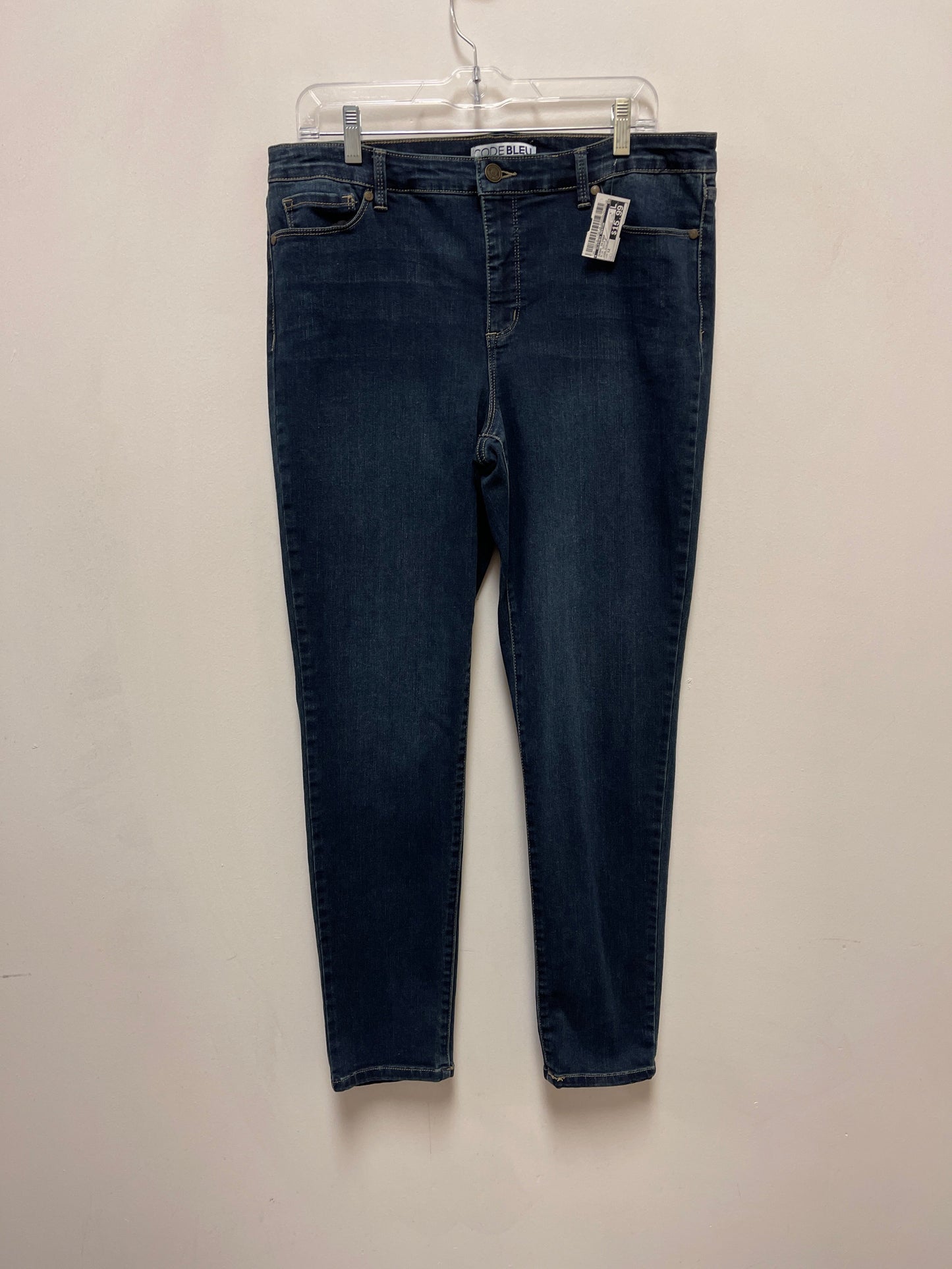 Jeans Skinny By Clothes Mentor In Blue Denim, Size: 12