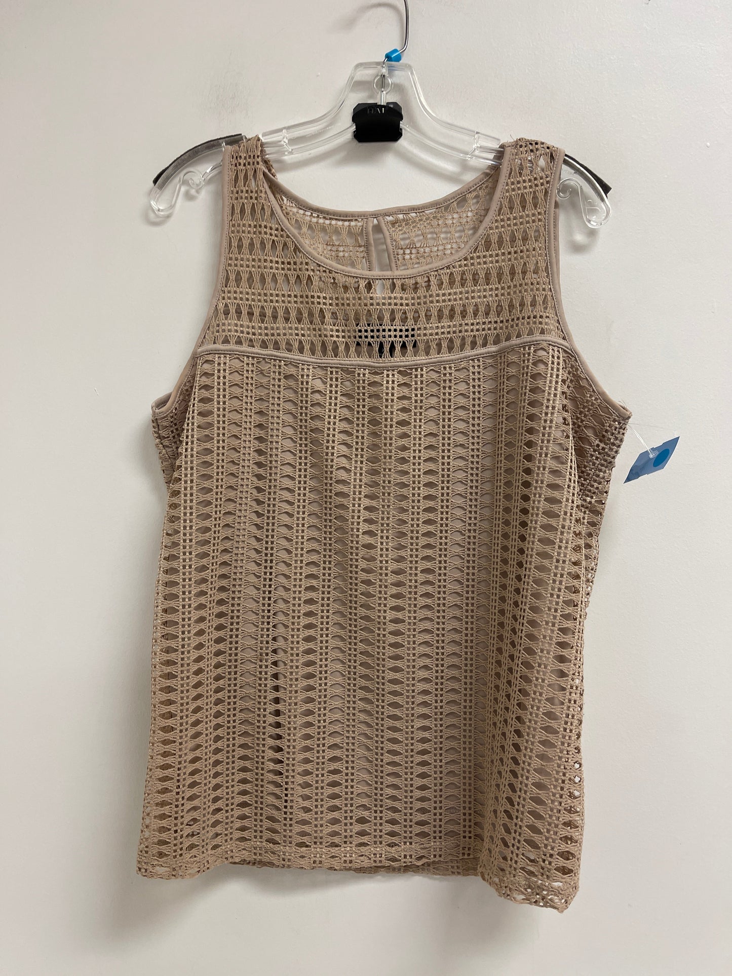 Top Sleeveless By Naif In Cream, Size: Xl