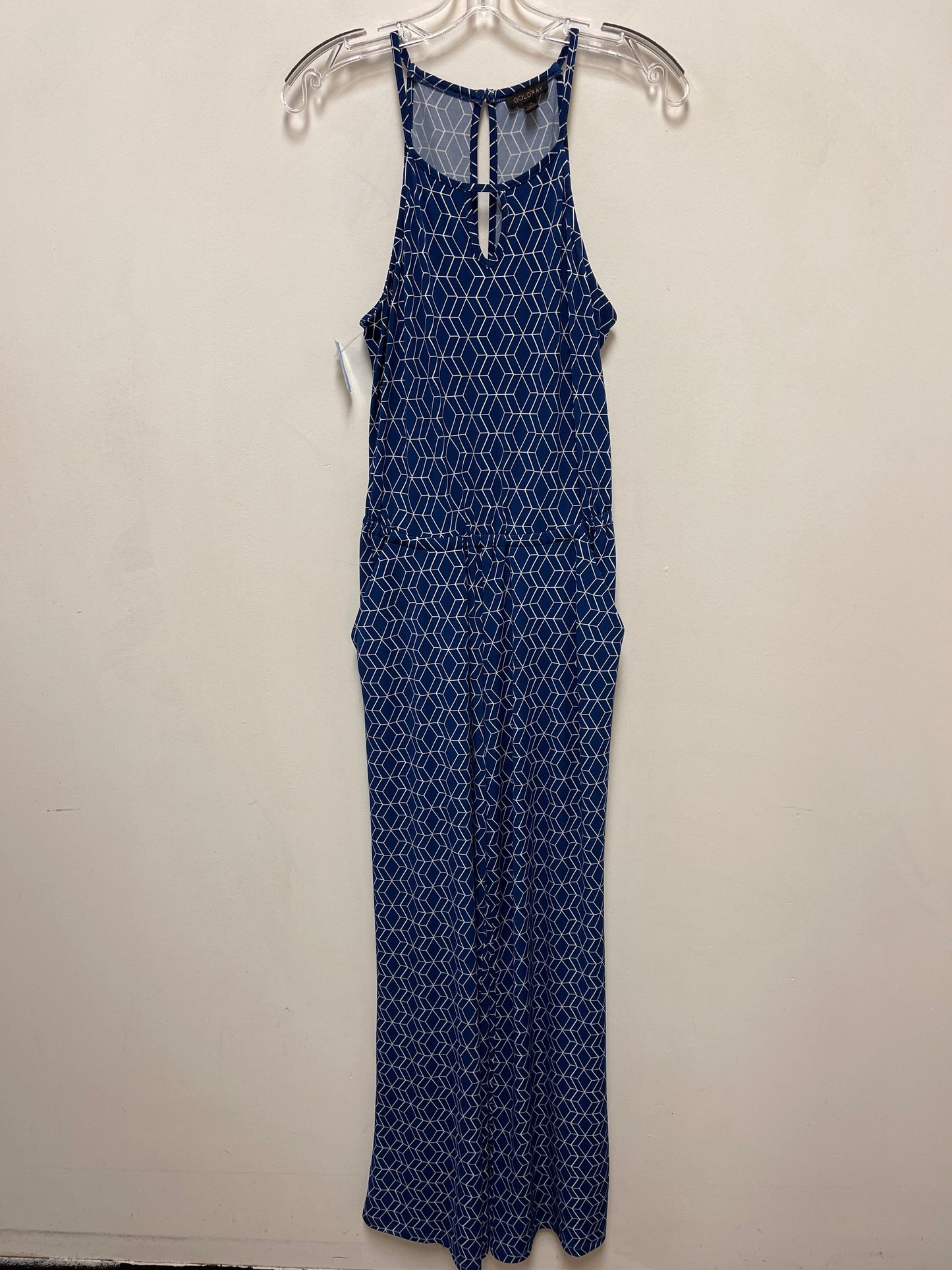 Jumpsuit By Clothes Mentor In Blue, Size: M