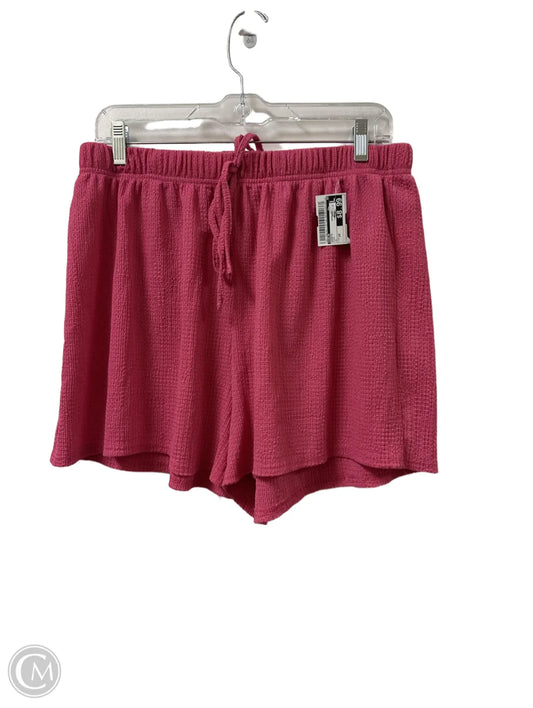 Shorts By Shein In Pink, Size: 20