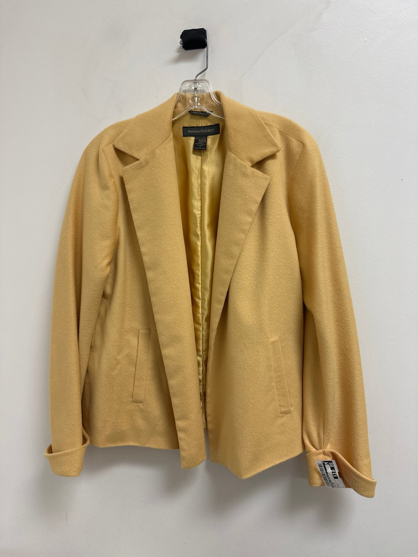 Blazer By Banana Republic In Yellow, Size: S