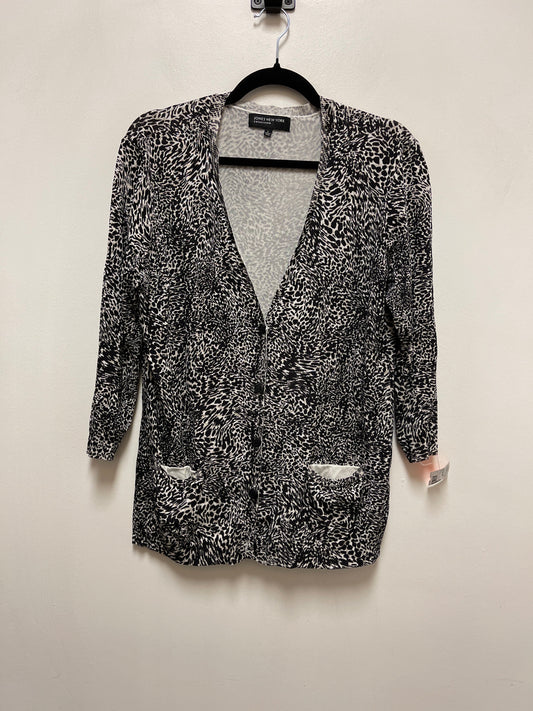 Cardigan By Jones New York In Animal Print, Size: L