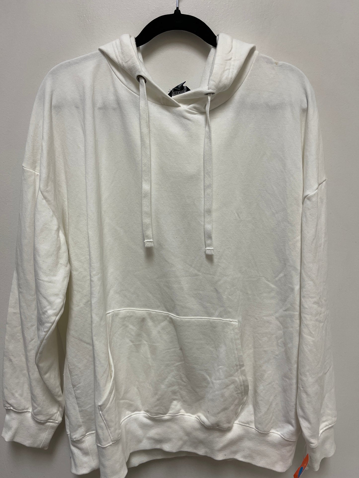 Sweatshirt Hoodie By Buffalo David Bitton In White, Size: Xl