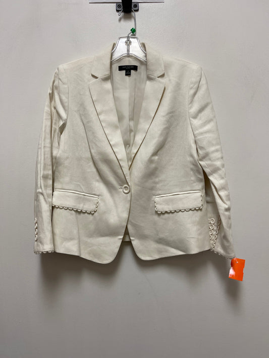 Blazer By Ann Taylor In Cream, Size: Sp