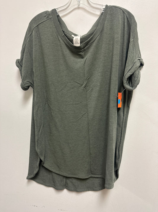 Top Short Sleeve By Matty M In Green, Size: Xl