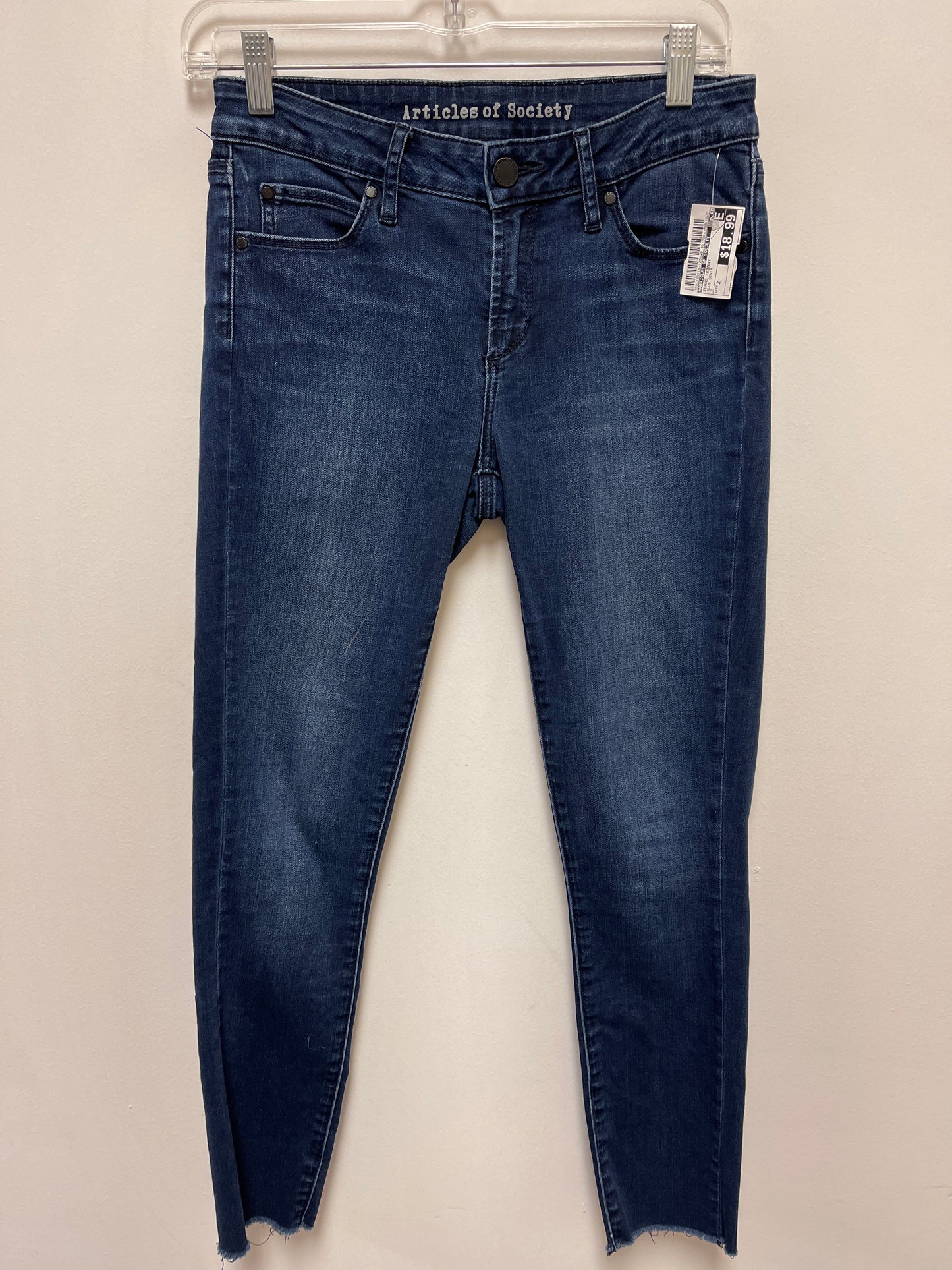 Jeans Skinny By Articles Of Society In Blue Denim, Size: 2