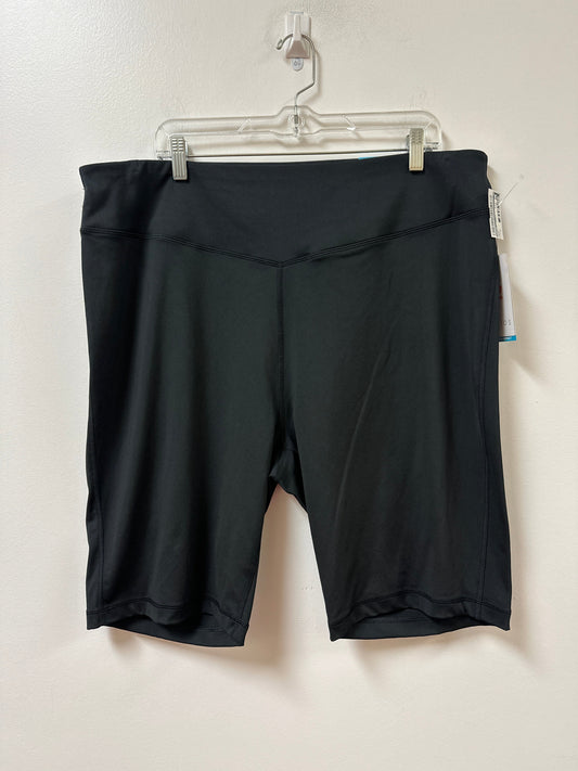 Athletic Shorts By Zelos In Black, Size: 3x