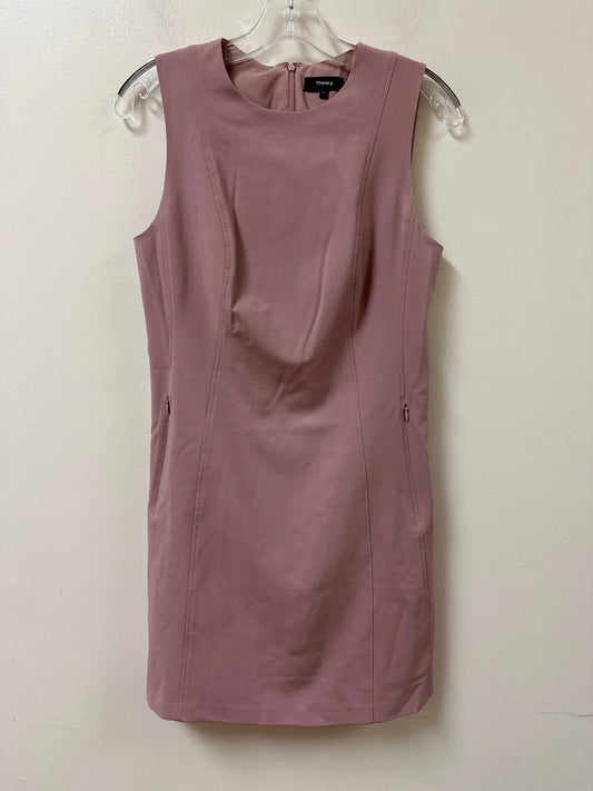 Dress Casual Midi By Theory In Pink, Size: S