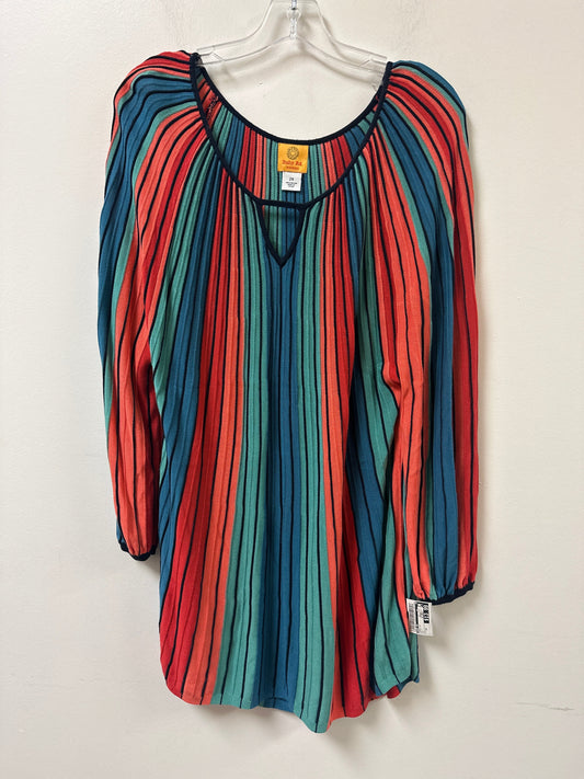 Tunic Long Sleeve By Ruby Rd In Multi-colored, Size: 2x