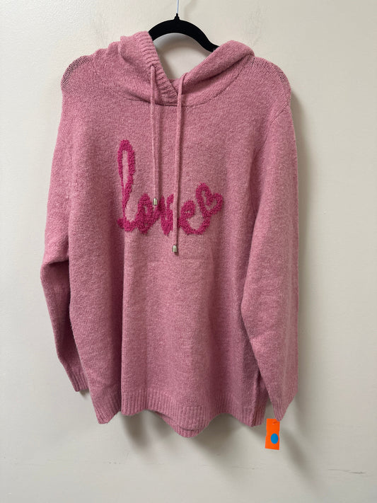 Sweater By Cupcakes And Cashmere In Pink, Size: 2x