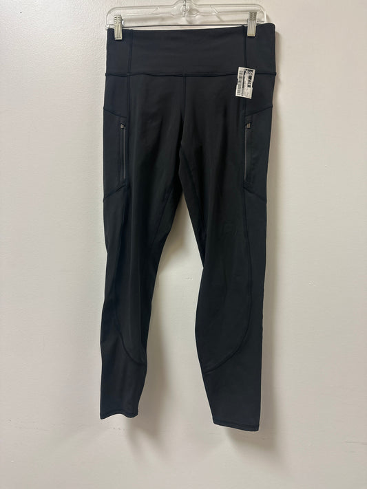 Athletic Leggings By Athleta In Black, Size: M