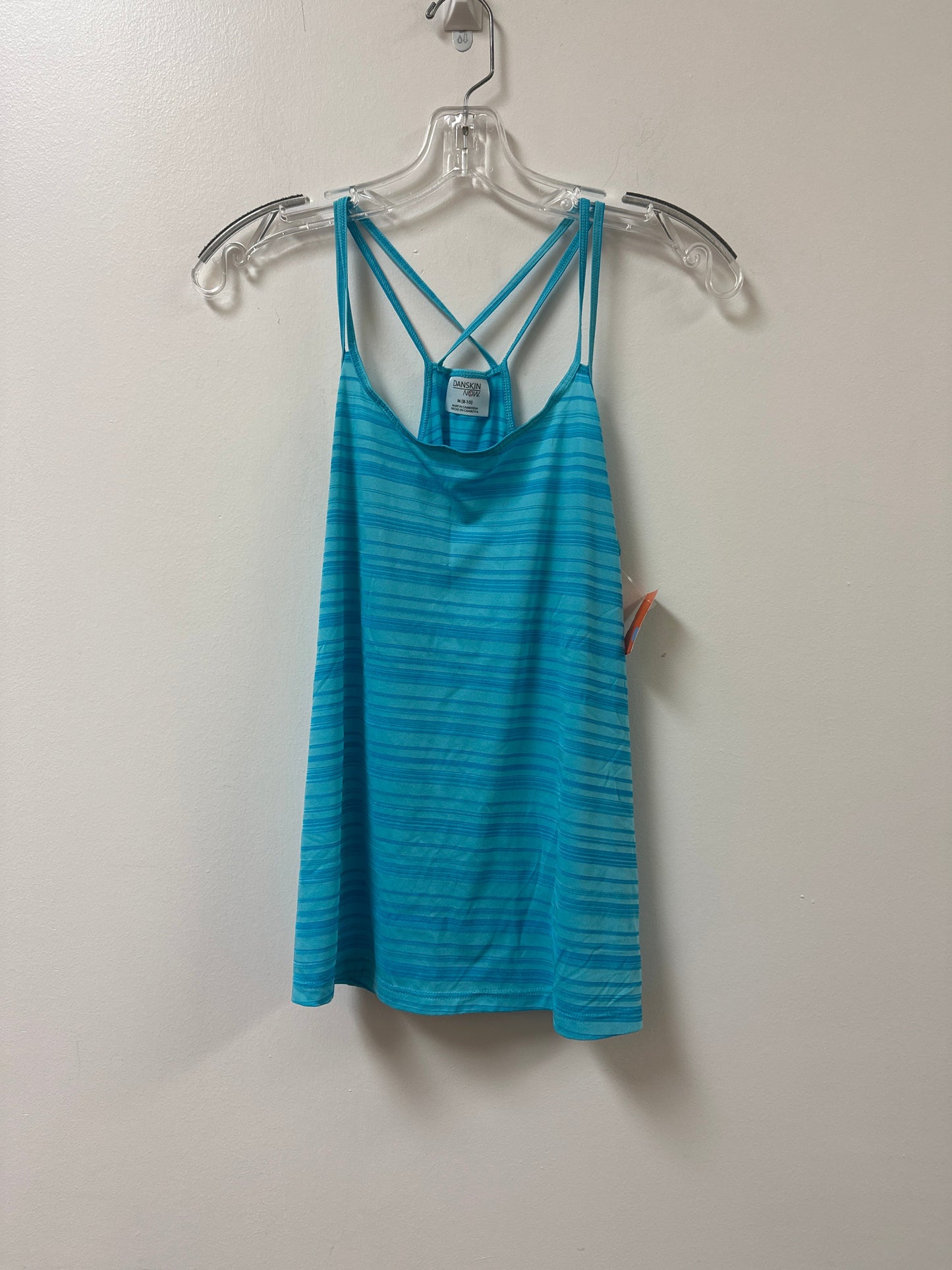 Athletic Tank Top By Danskin In Blue, Size: M