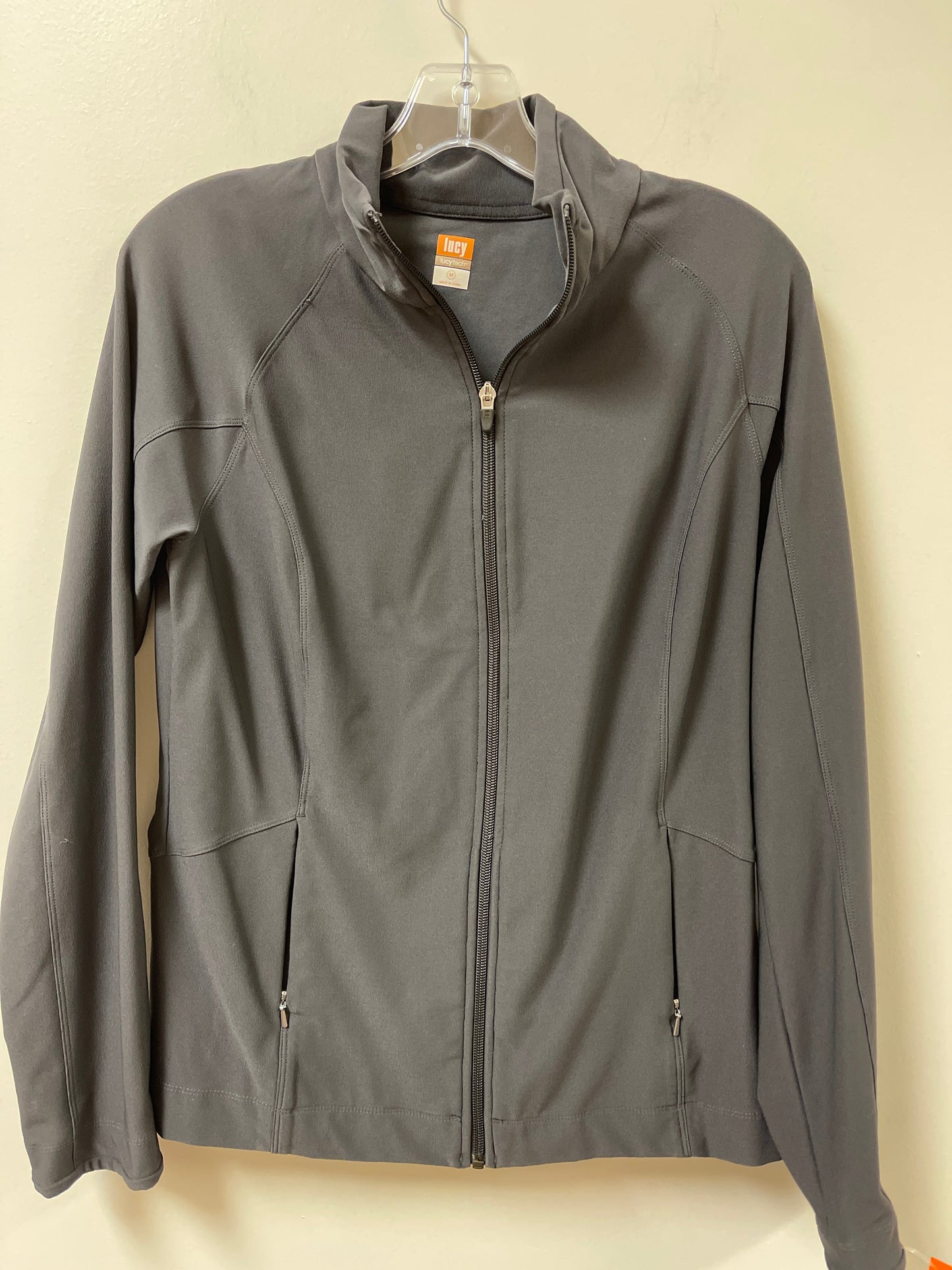 Athletic Jacket By Lucy In Grey, Size: M