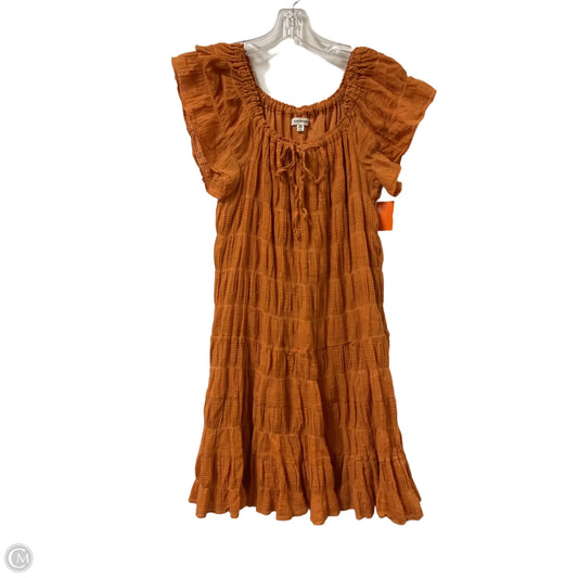 Dress Casual Midi By Max Studio In Orange, Size: Xs