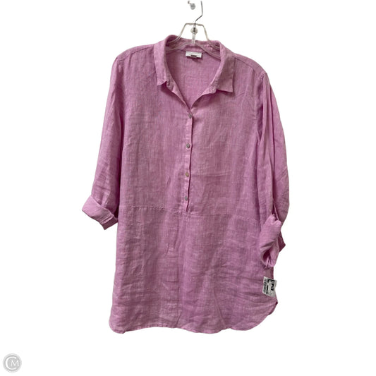 Tunic Long Sleeve By J. Jill In Purple, Size: M