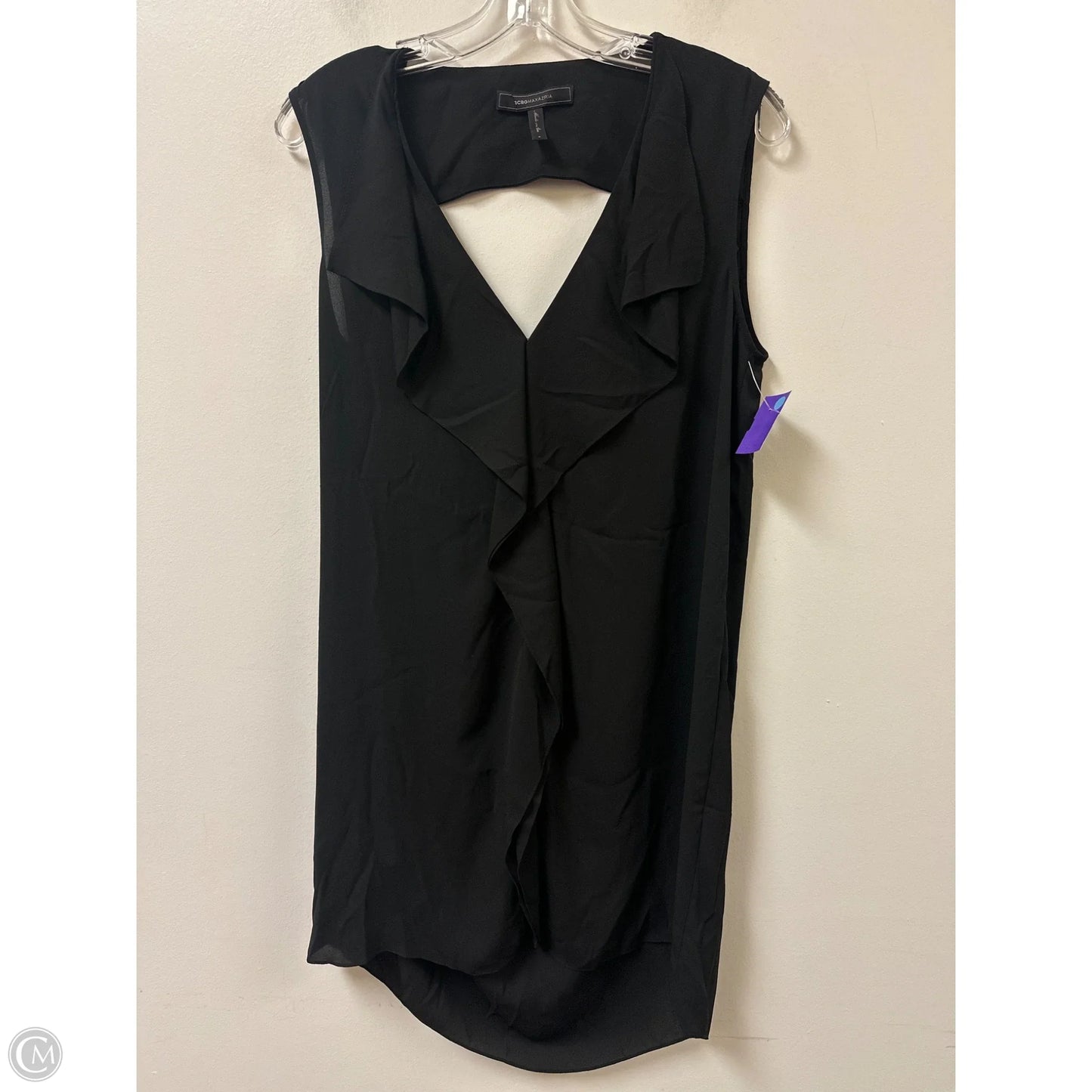Dress Casual Midi By Bcbgmaxazria In Black, Size: S