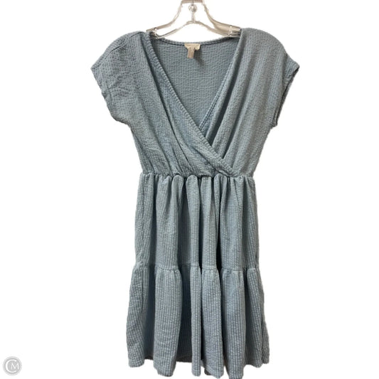 Dress Casual Midi By Caution To The Wind In Blue, Size: S