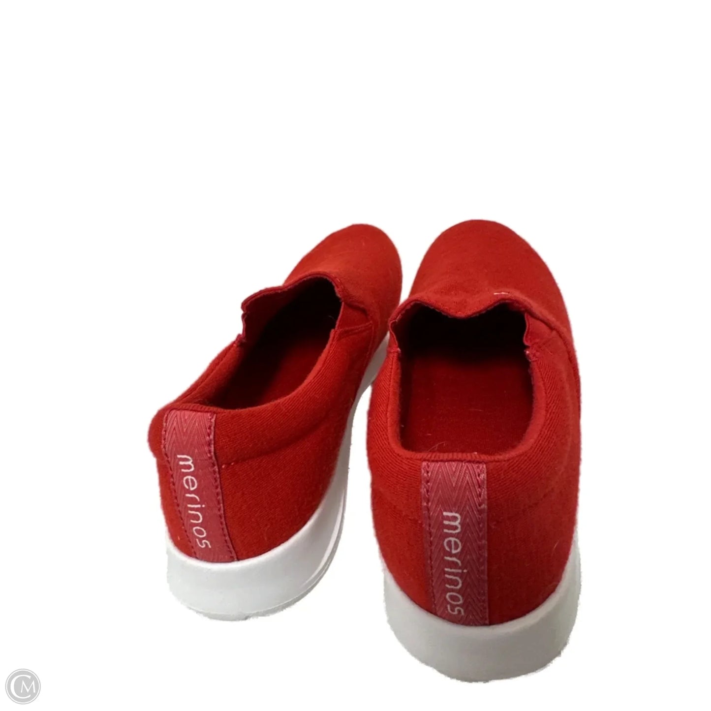 Shoes Flats By Clothes Mentor In Red, Size: 8