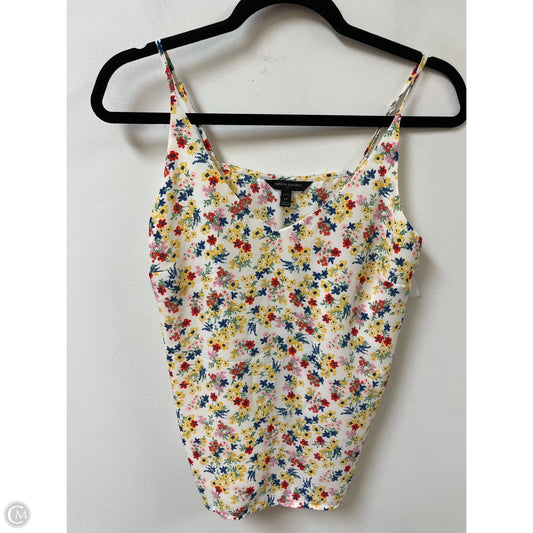 Top Sleeveless By Banana Republic In Floral Print, Size: Sp