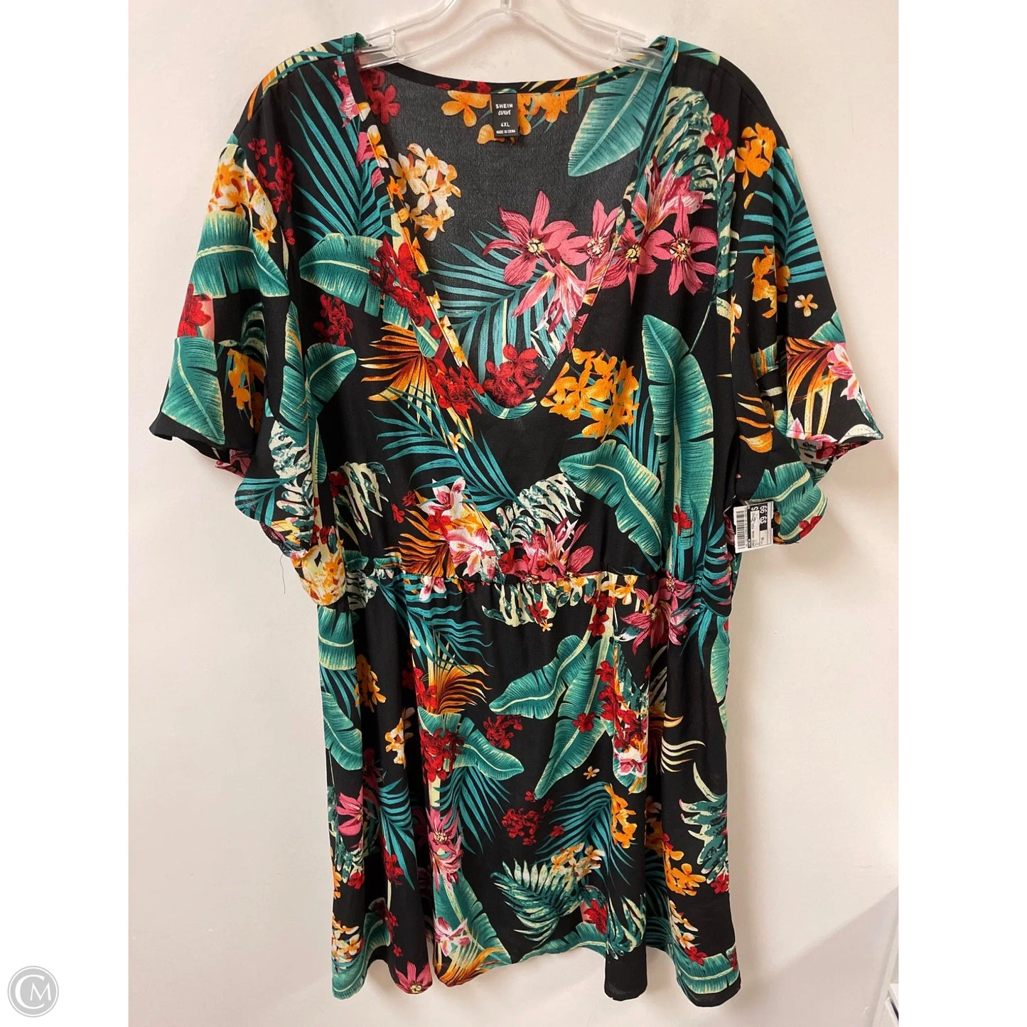 Dress Casual Midi By Shein In Multi-colored, Size: 4x