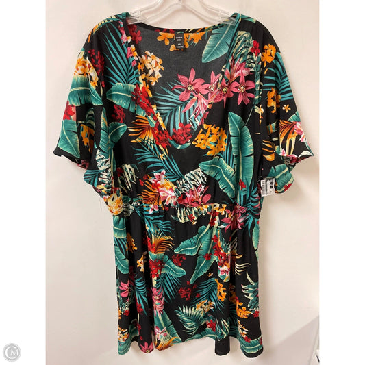 Dress Casual Midi By Shein In Multi-colored, Size: 4x