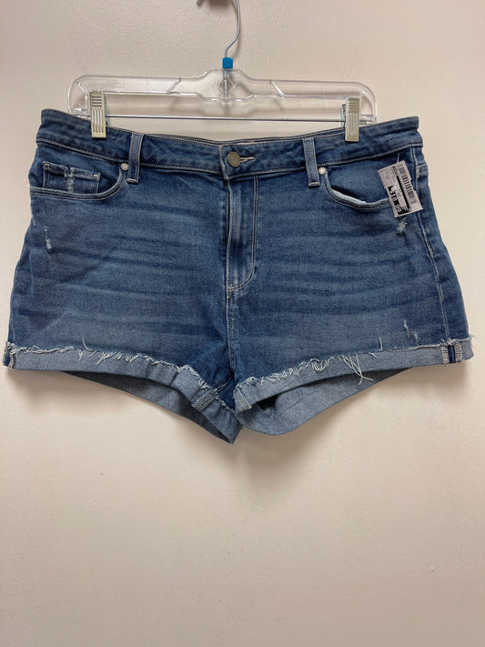 Blue Denim Shorts Paige, Size 12