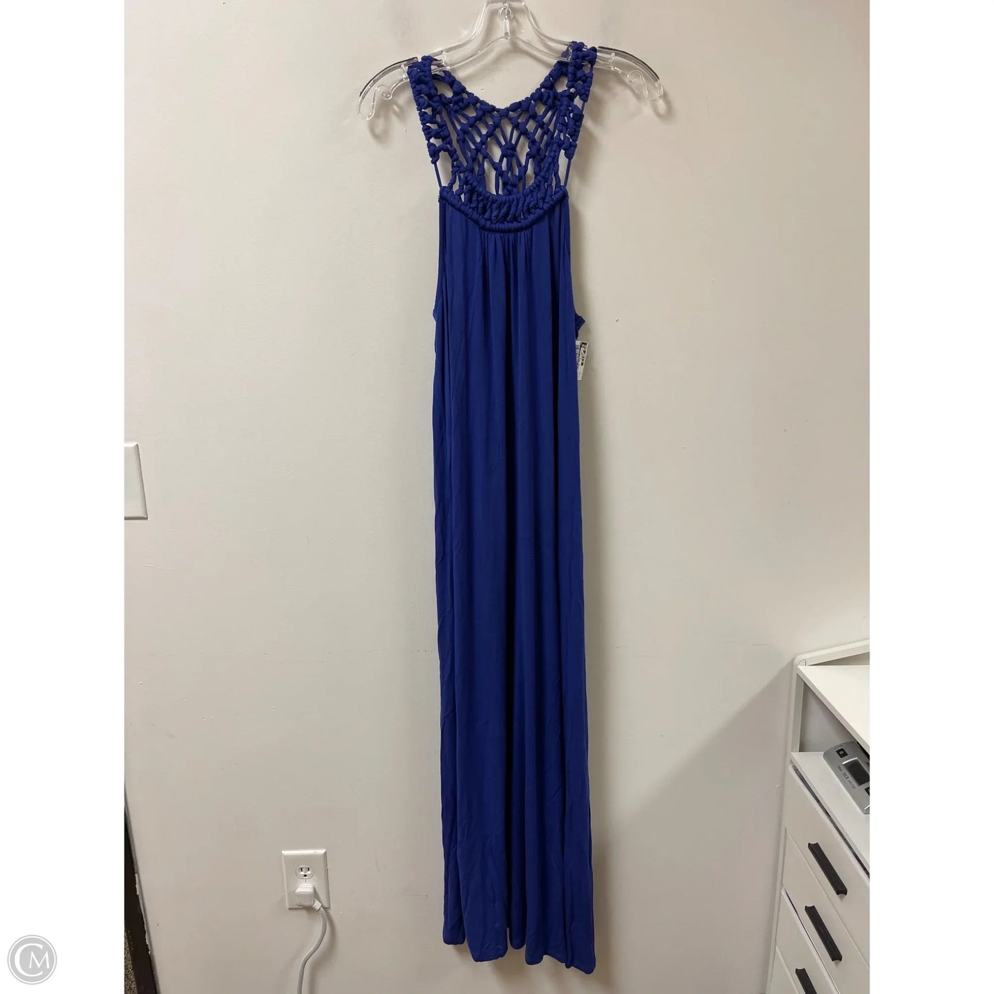 Dress Casual Maxi By Michael By Michael Kors In Purple, Size: S