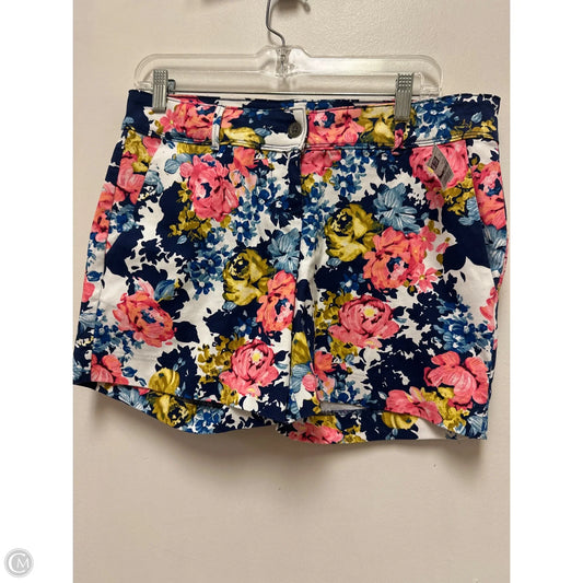 Shorts By Isaac Mizrahi In Floral Print, Size: 6