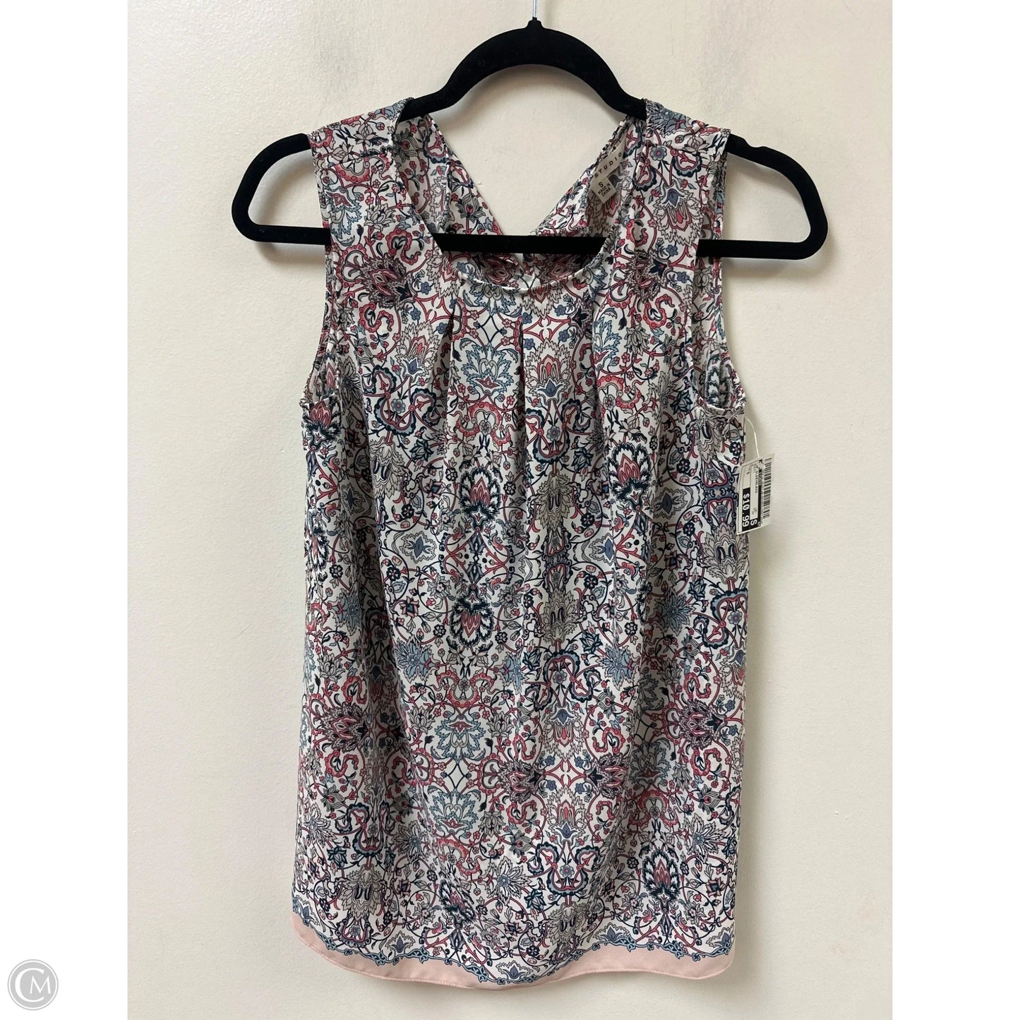 Top Sleeveless By Max Studio In Multi-colored, Size: S