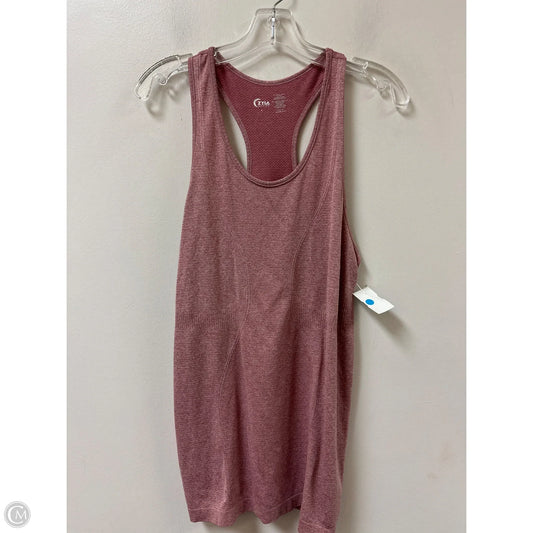 Athletic Tank Top By Zyia In Red, Size: L