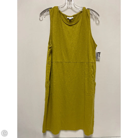 Dress Casual Midi By J. Jill In Green, Size: M