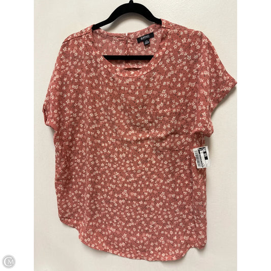 Top Short Sleeve By Buffalo David Bitton In Pink, Size: L