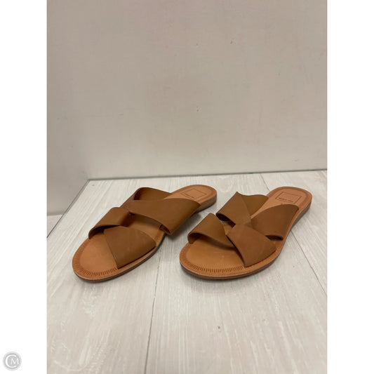 Sandals Flats By Dolce Vita In Brown, Size: 7