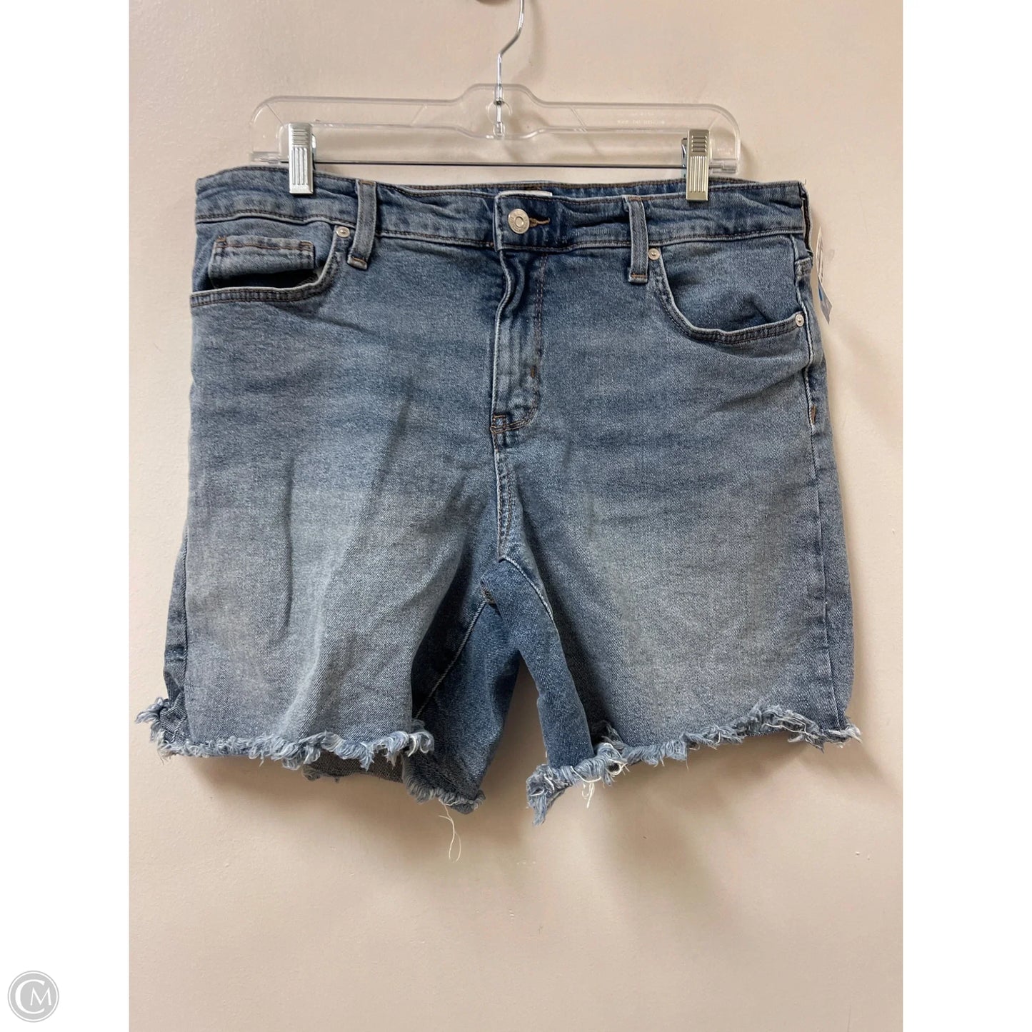Shorts By Wonderly In Blue Denim, Size: 12