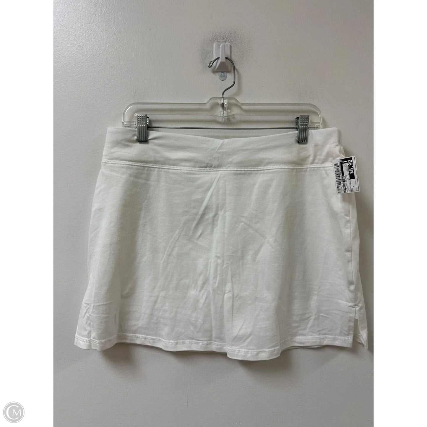 Athletic Skirt By Athletic Works In White, Size: L