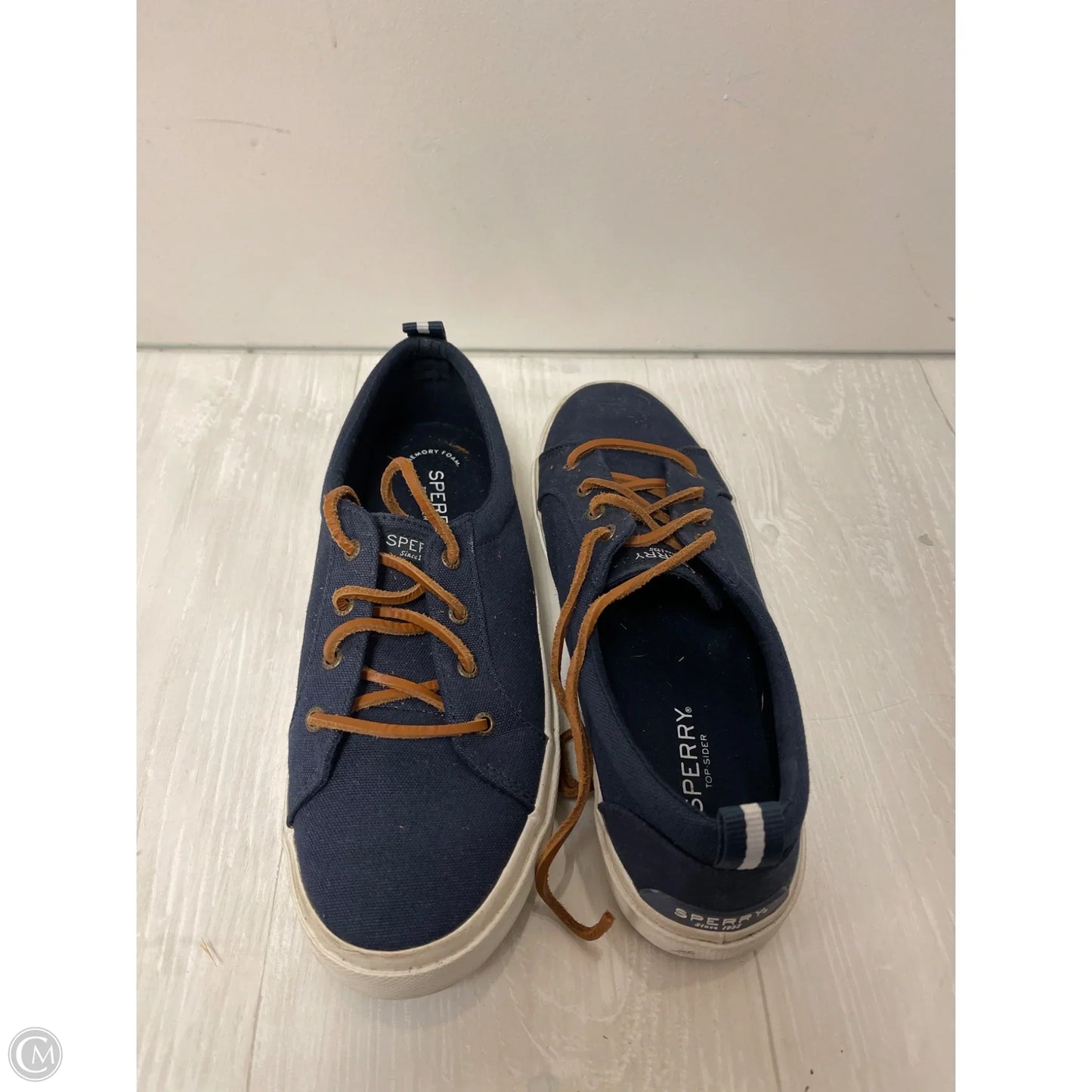 Shoes Flats By Sperry In Navy, Size: 10