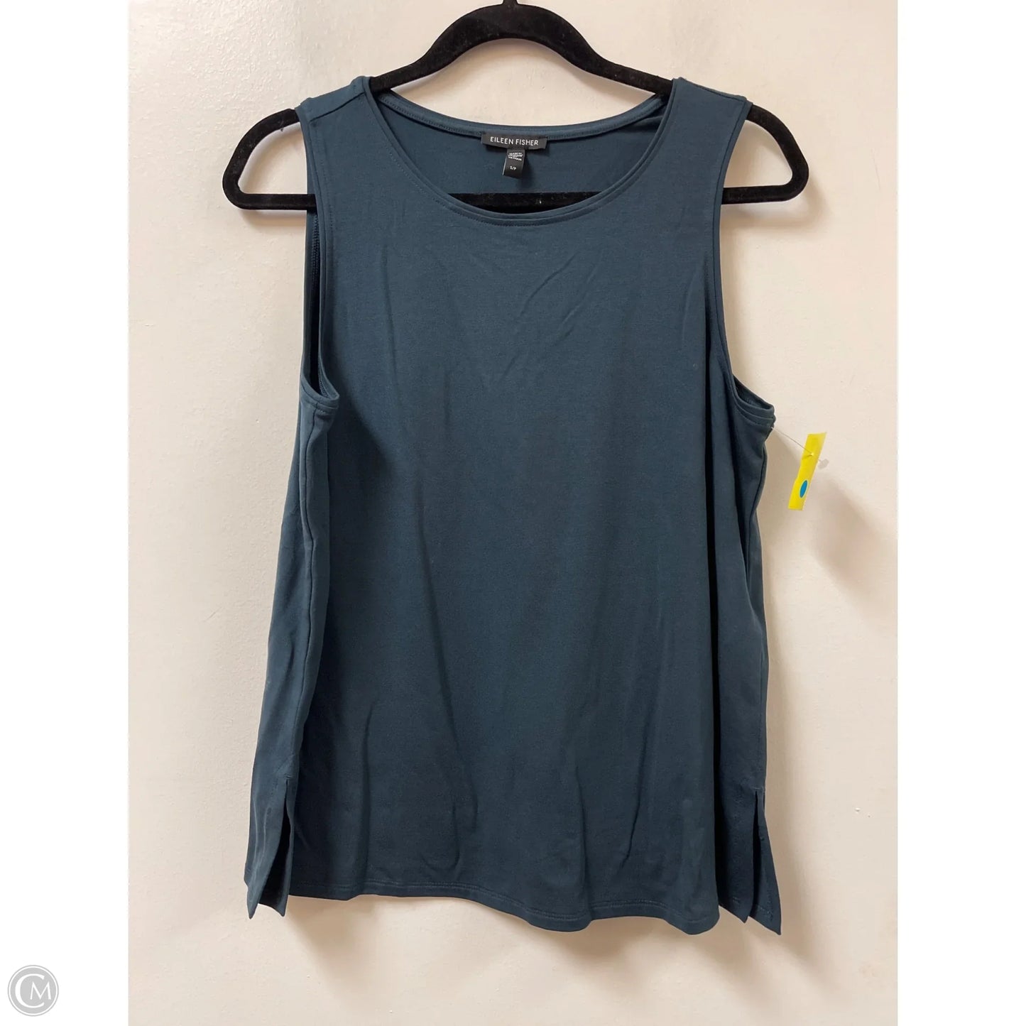 Top Sleeveless By Eileen Fisher In Navy, Size: S