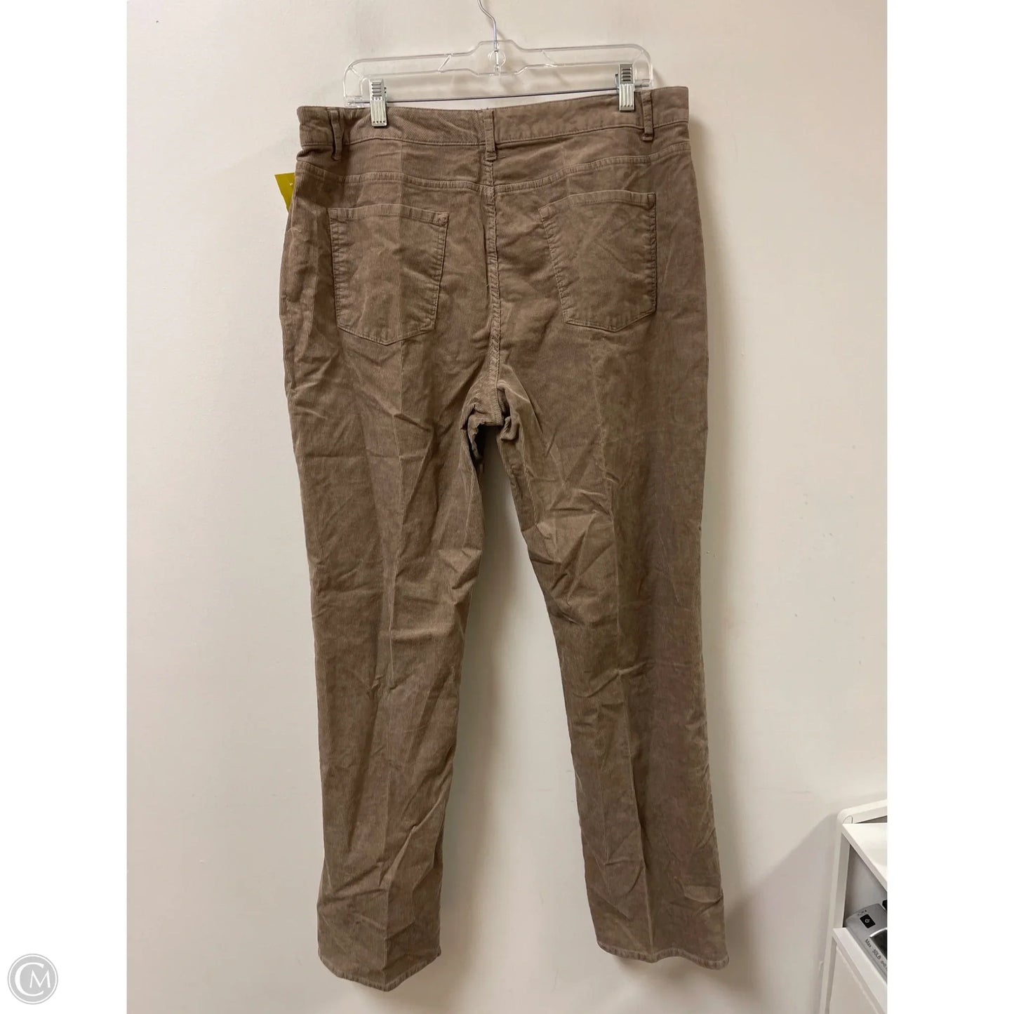 Pants Corduroy By Coldwater Creek In Brown, Size: 16