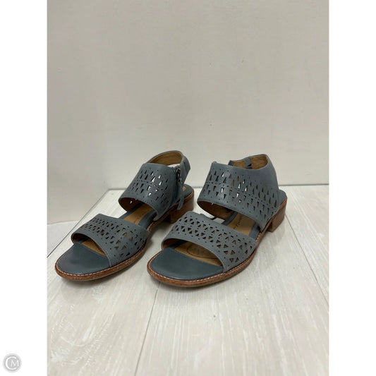 Shoes Flats By Sofft In Blue, Size: 8