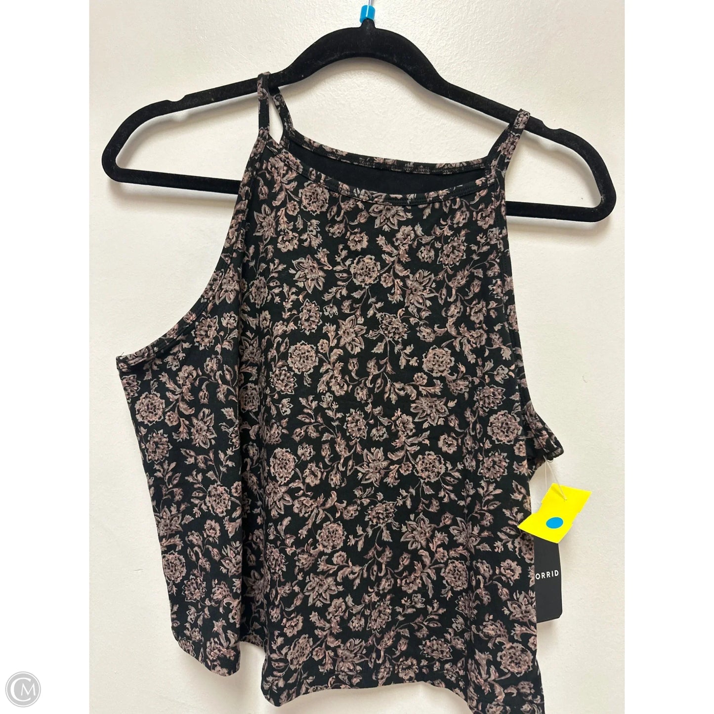 Top Sleeveless By Torrid In Black & Brown, Size: 2x