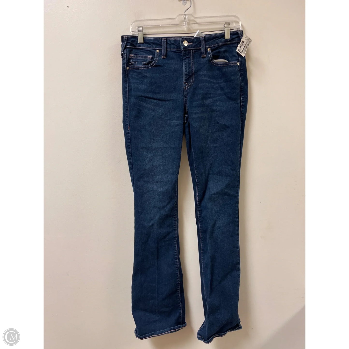 Jeans Boot Cut By True Religion In Blue Denim, Size: 8